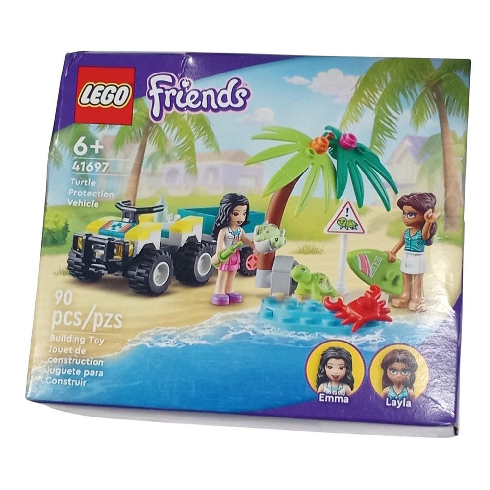 LEGO Friends 41697 Turtle Protection Vehicle Building Toy Set